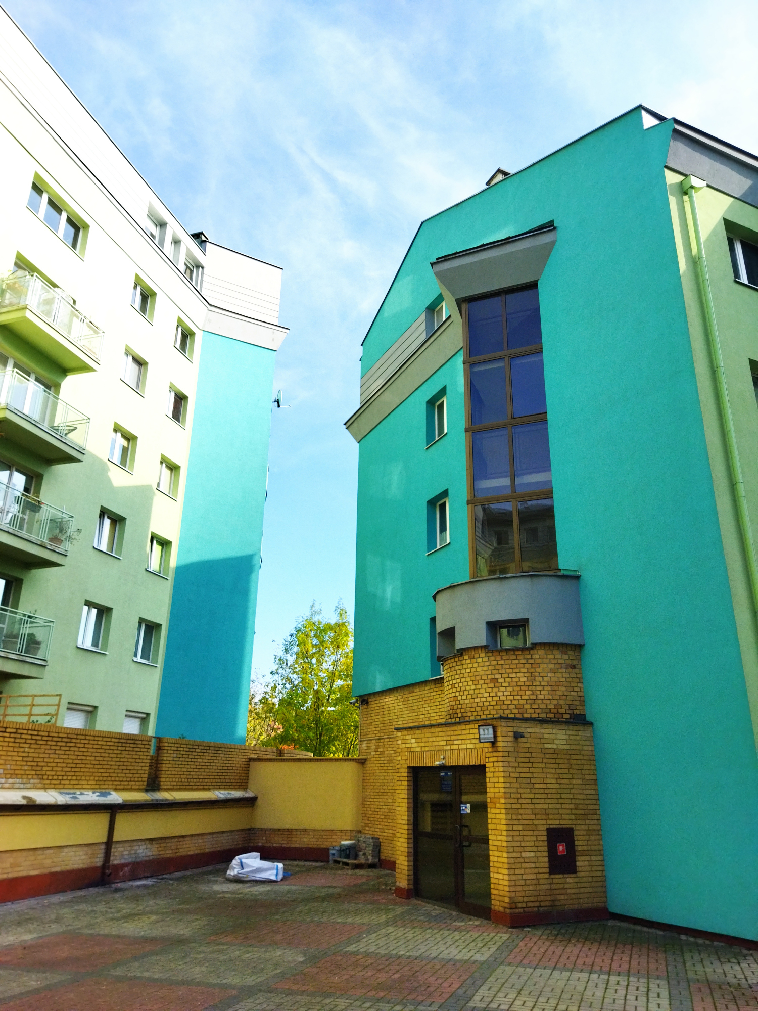 Zdjęcie architektury budynku Budynki mieszkalno-usługowe